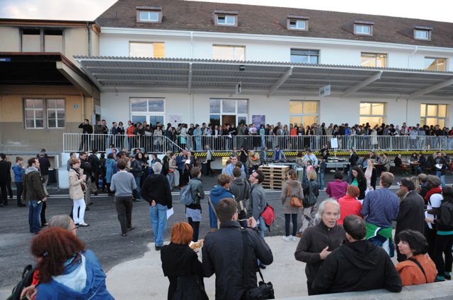 Eröffnung an der Oslostrasse Ende Mai 2011.