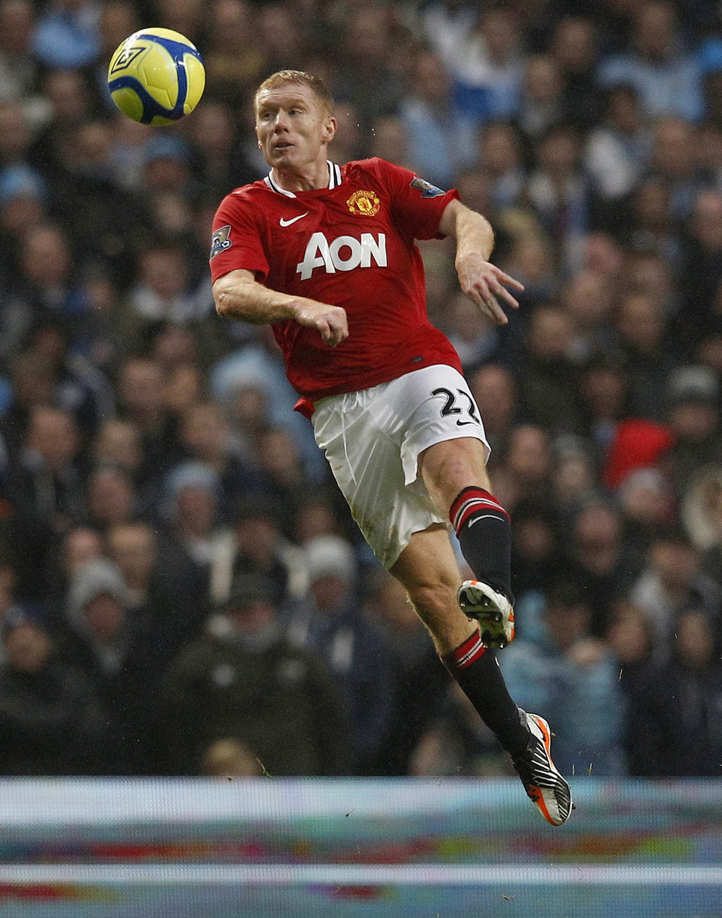 Ein Comeback wie ein Staatsgeheimnis: Paul Scholes hängt bei Manchester United noch eine Restsaison dran.