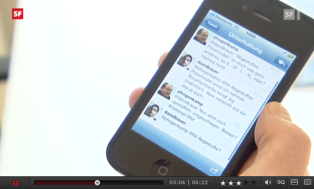 Die Twitter-Timeline von Simon Künzler.
