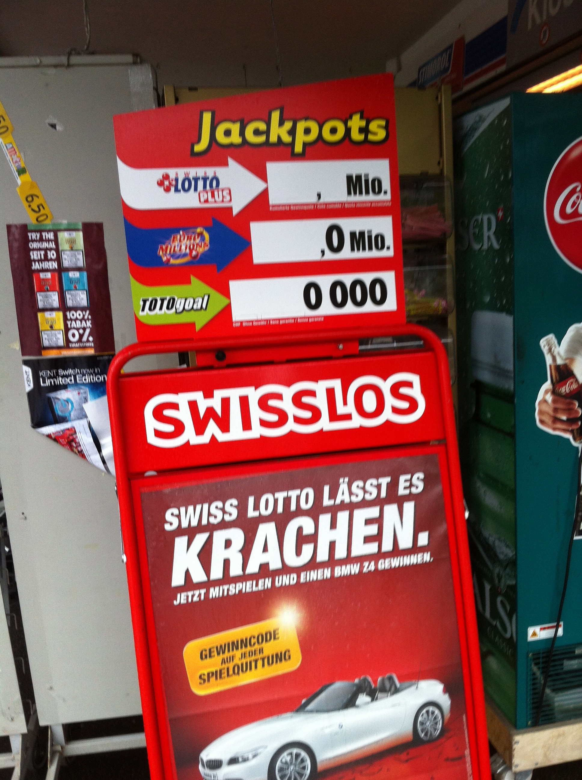 Fundort: Kiosk Tramhaltestelle St.-Johanns-Tor (20.4.2012).