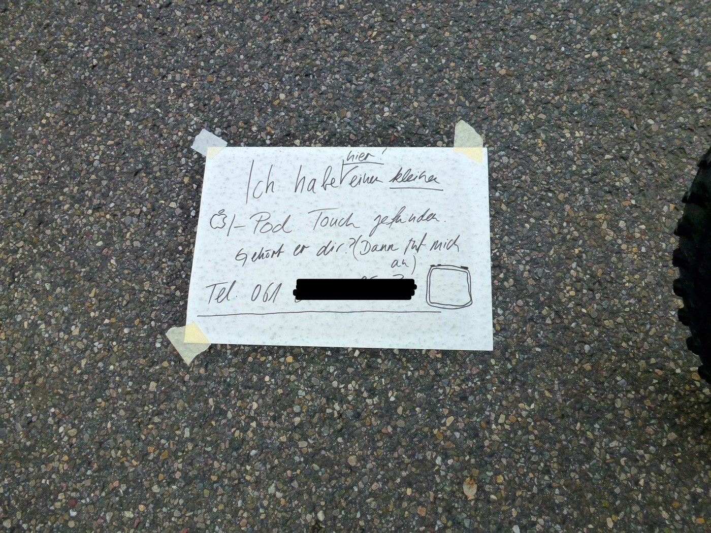 Gesehen in der General Guisan-Strasse.