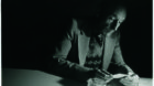 William S. Burroughs zu Besuch bei Brion Gysin, Paris, Oktober 1979.