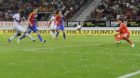 04.Aug.2012; Sitten; Fussball Super League - FC Sion - FC Basel;
Leo Itaperuna (Sion) erzielt das Tor zum 1 : 1
(Urs Lindt/f