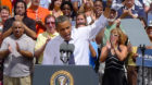Obama spricht über die US Wirtschaft.