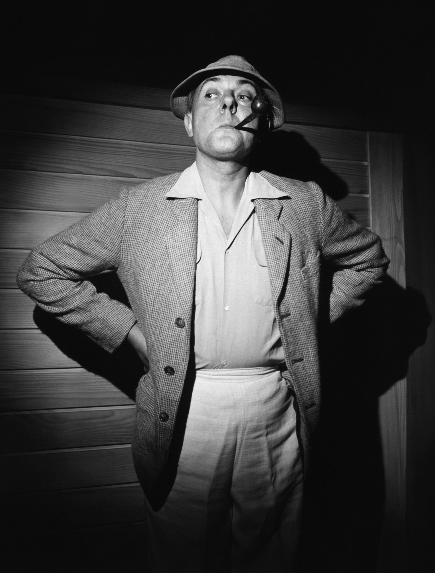 Jacques Tati als Monsieur Hulot.
