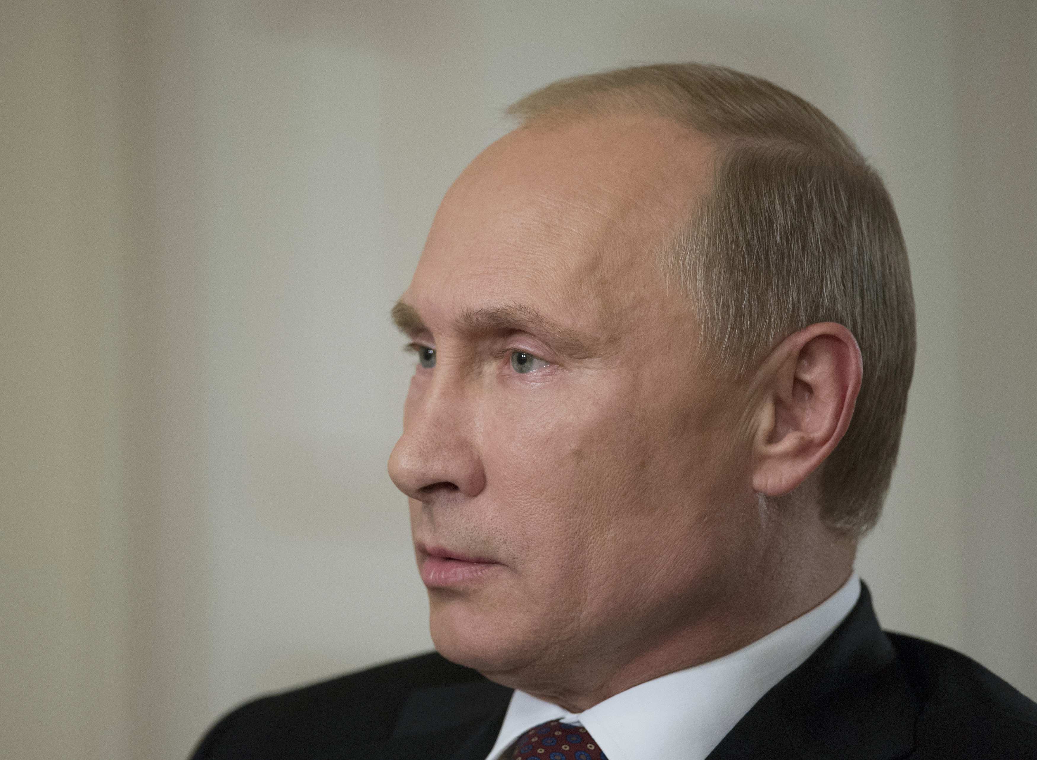 Путин вид сбоку