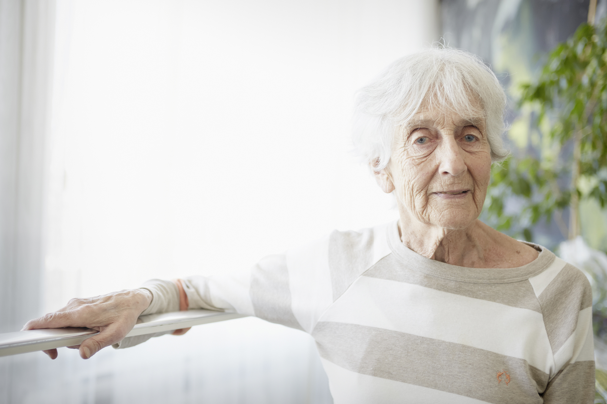 Katia Guth-Dreyfus, 87, studierte Kunstgeschichte.