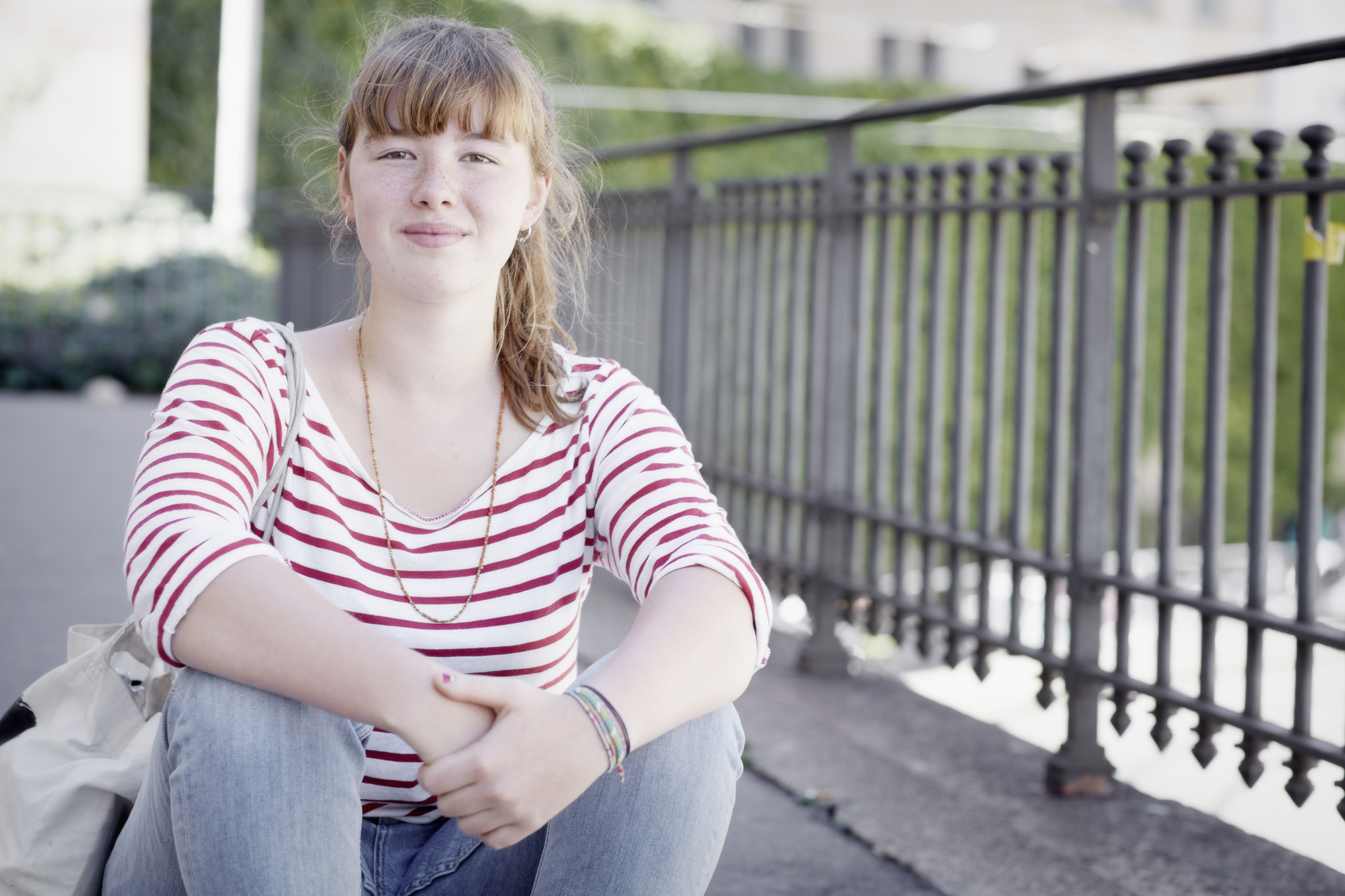 Nives Müller 16, hat die Matura noch vor sich.