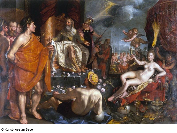 In Basel im Kunstmuseum: Allegorie auf die Eitelkeit 