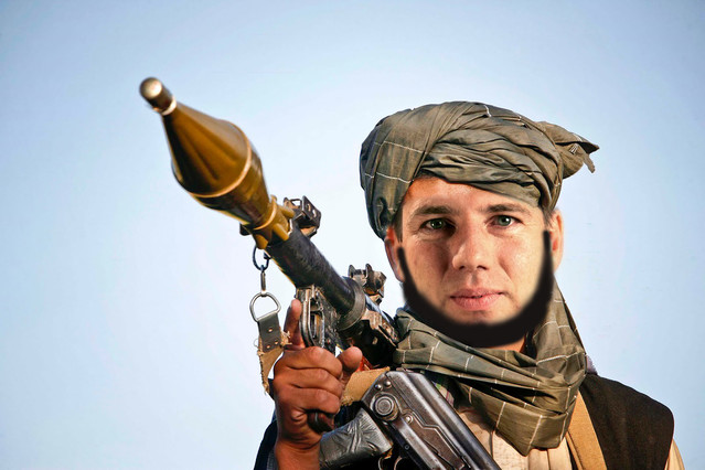 Der Taliban geht um class=