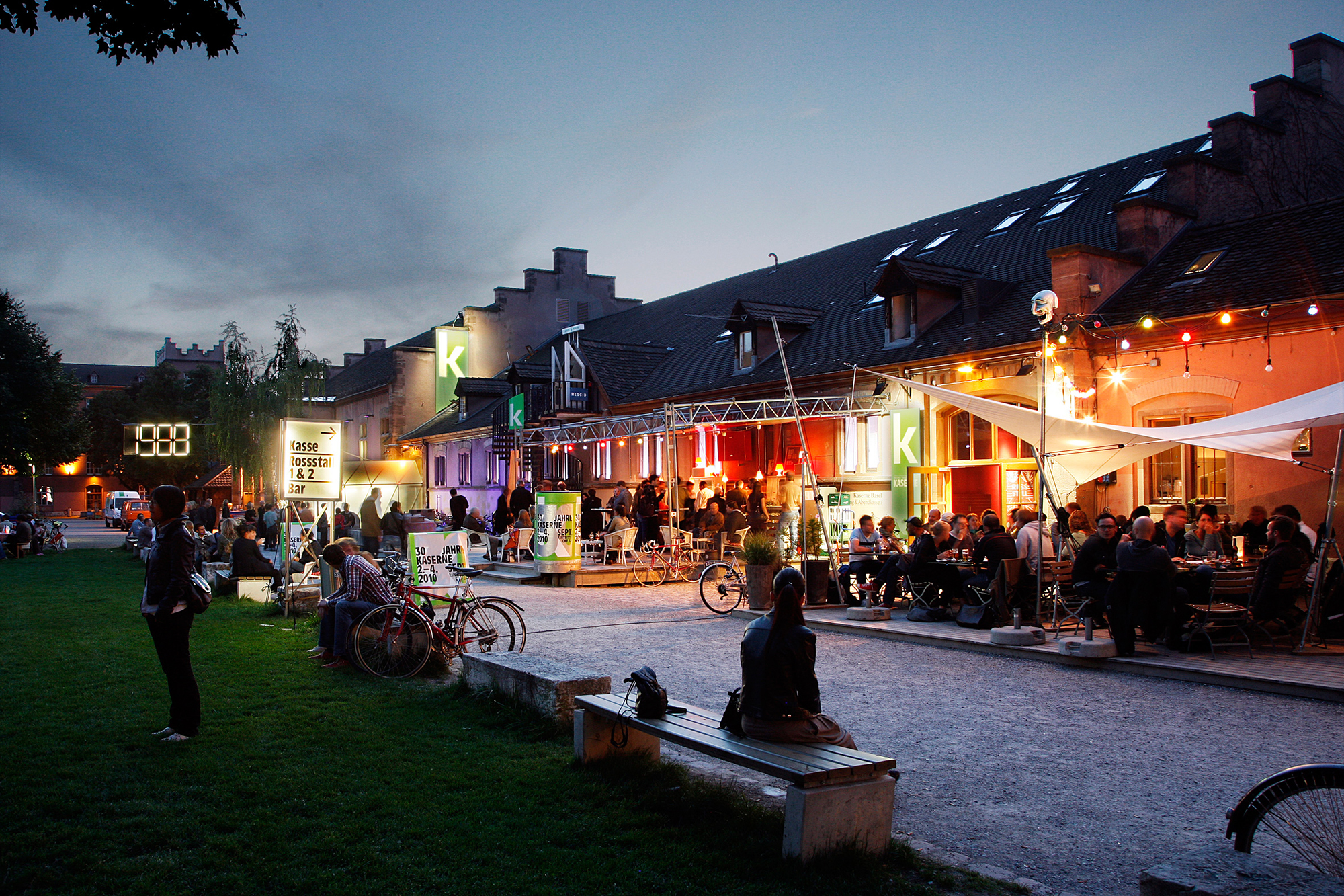 Die Kaserne wollte «funktionierendes Rädchen am Wagen» von Europas Kulturschaffenden sein, kein «Klotz am Bein». (Foto: Nils Fisch)