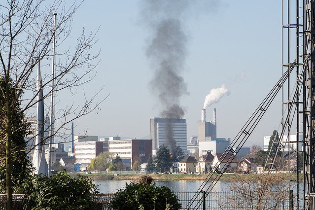 Eskalation der Proteste bei BASF im Elsass class=