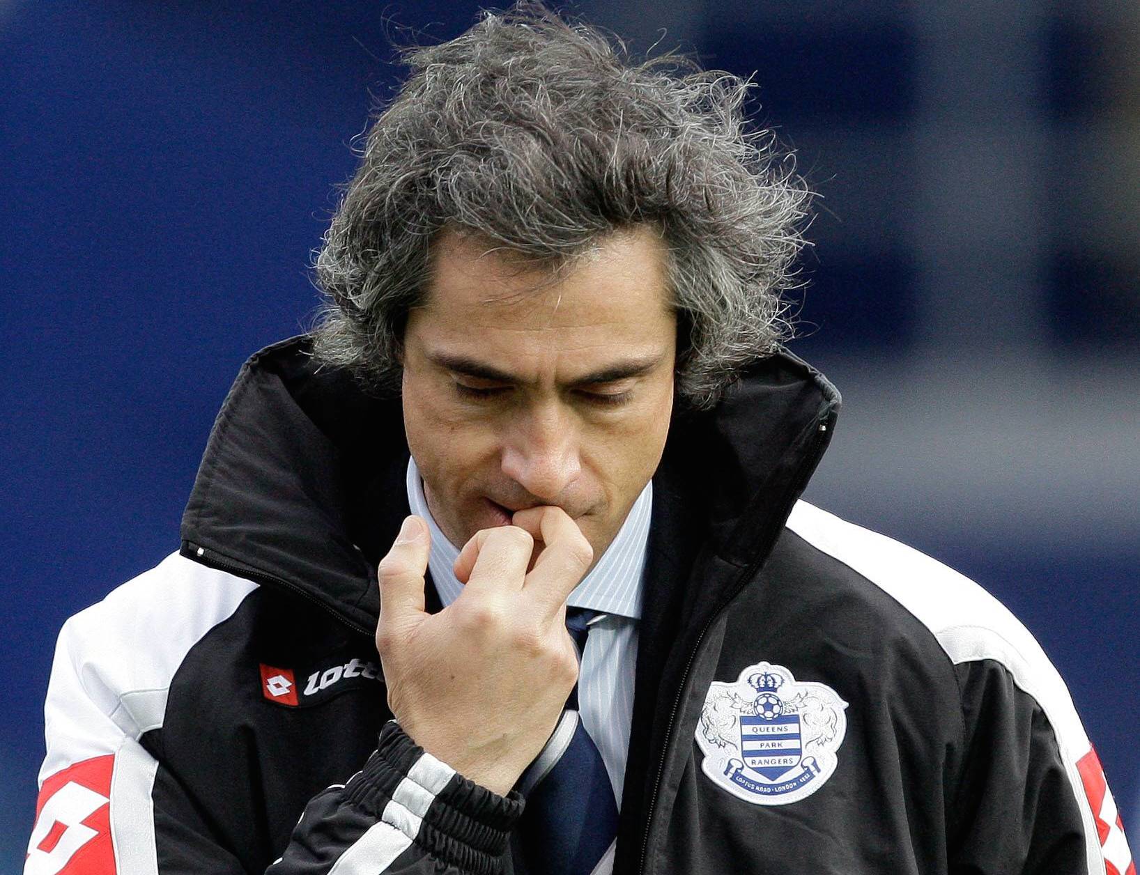«Schnell gespürt, dass es nicht funktioniert» – der früh ergraute, damals 38-jährige Paulo Sousa im Dezember 2008 als Trainer der Queens Park Rangers.
