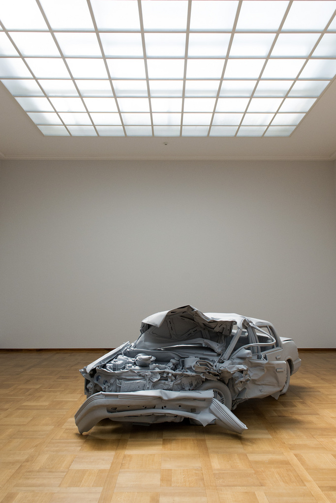 Charles Rays «Unpainted Sculpture».