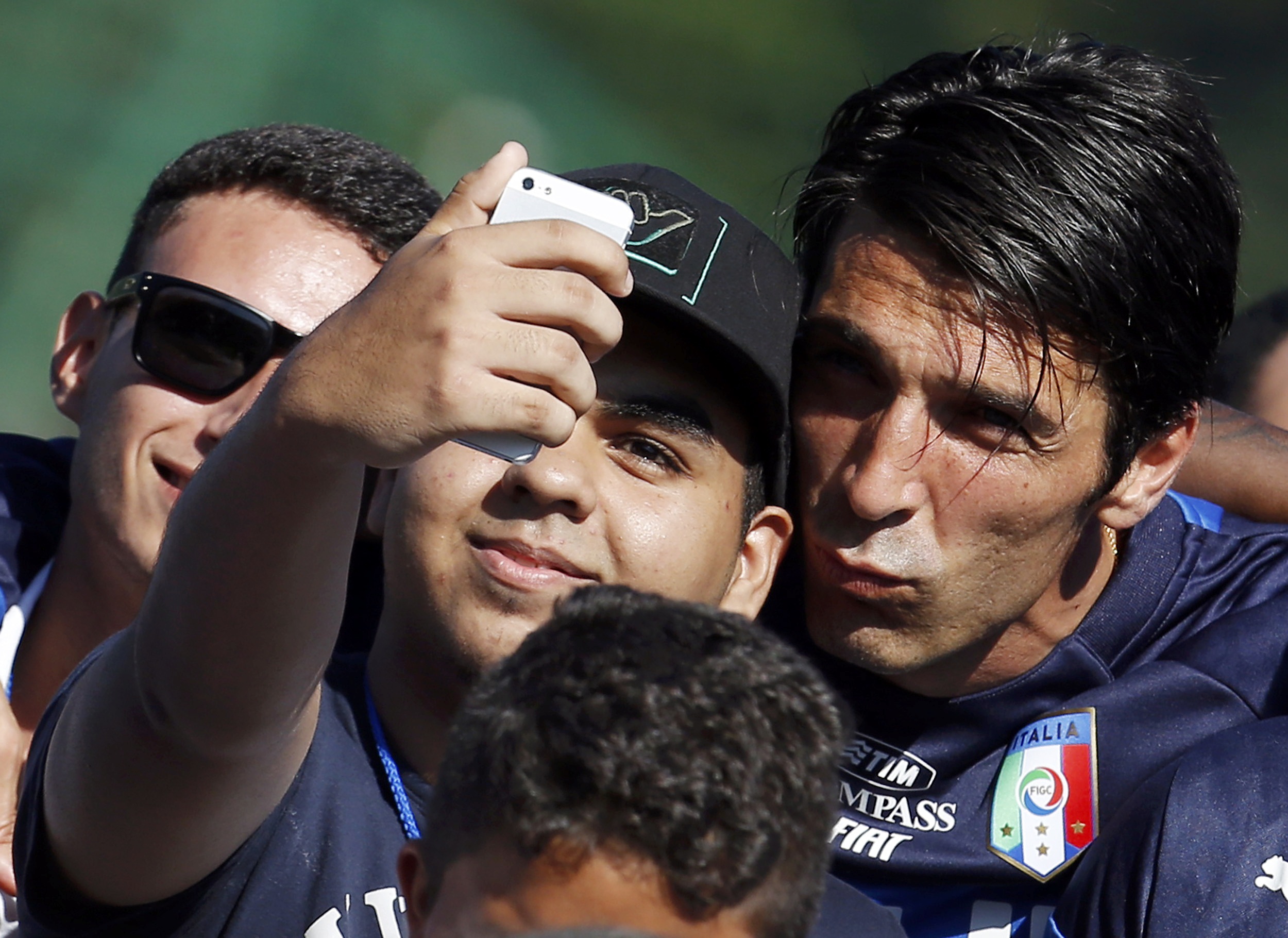 Gianluigi Buffon weiss: Selfies machen nicht glücklich. Kultur macht glücklich!