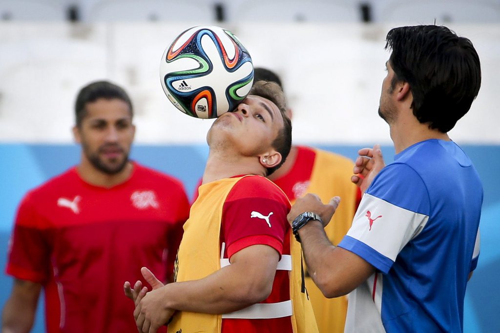 Der Ball, mein Freund: Xherdan Shaqiri.