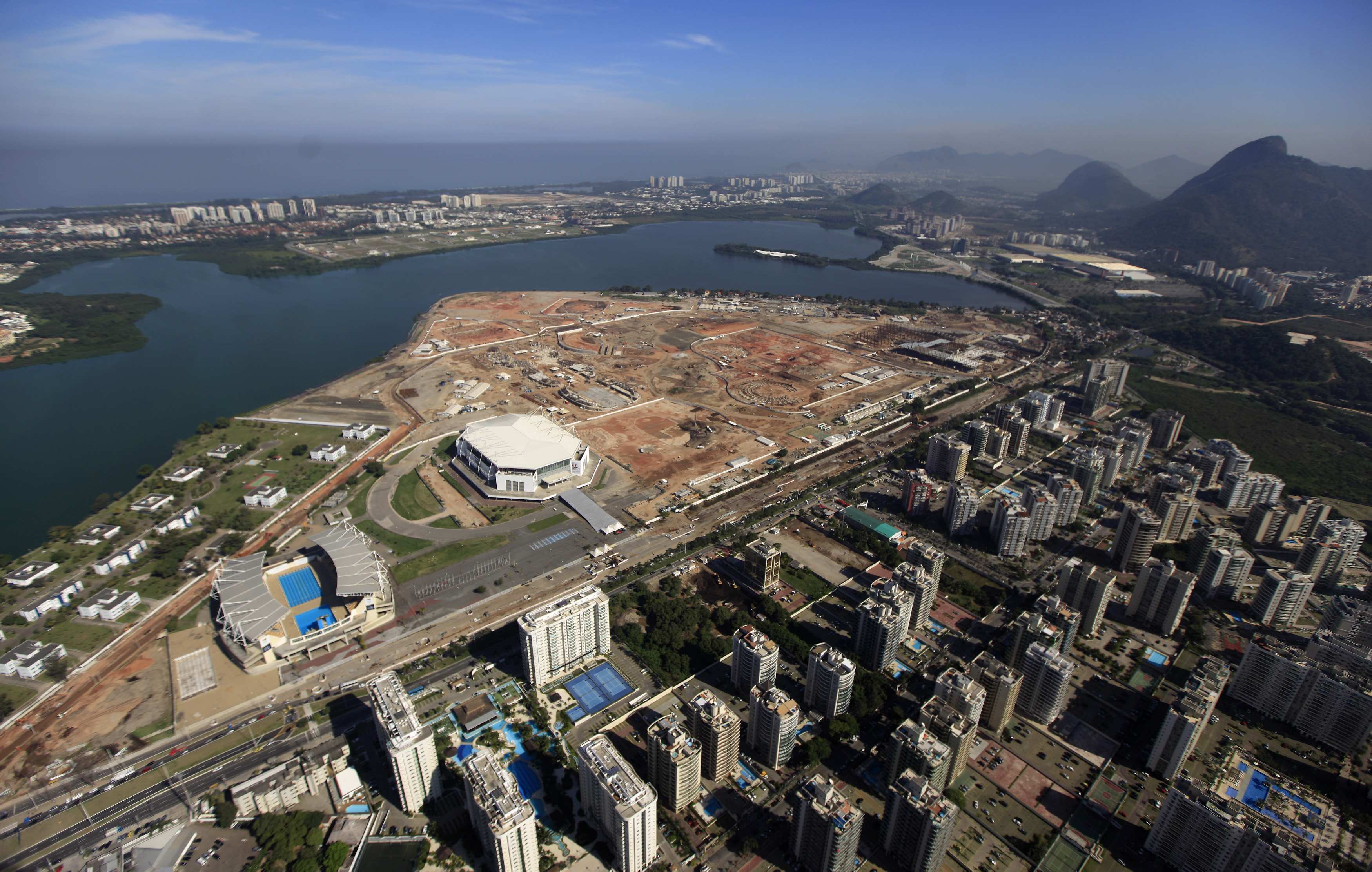 Die nächste Bauustelle: Der Olympische Park in Rio de Janeiro für die Sommerspiele 2016.