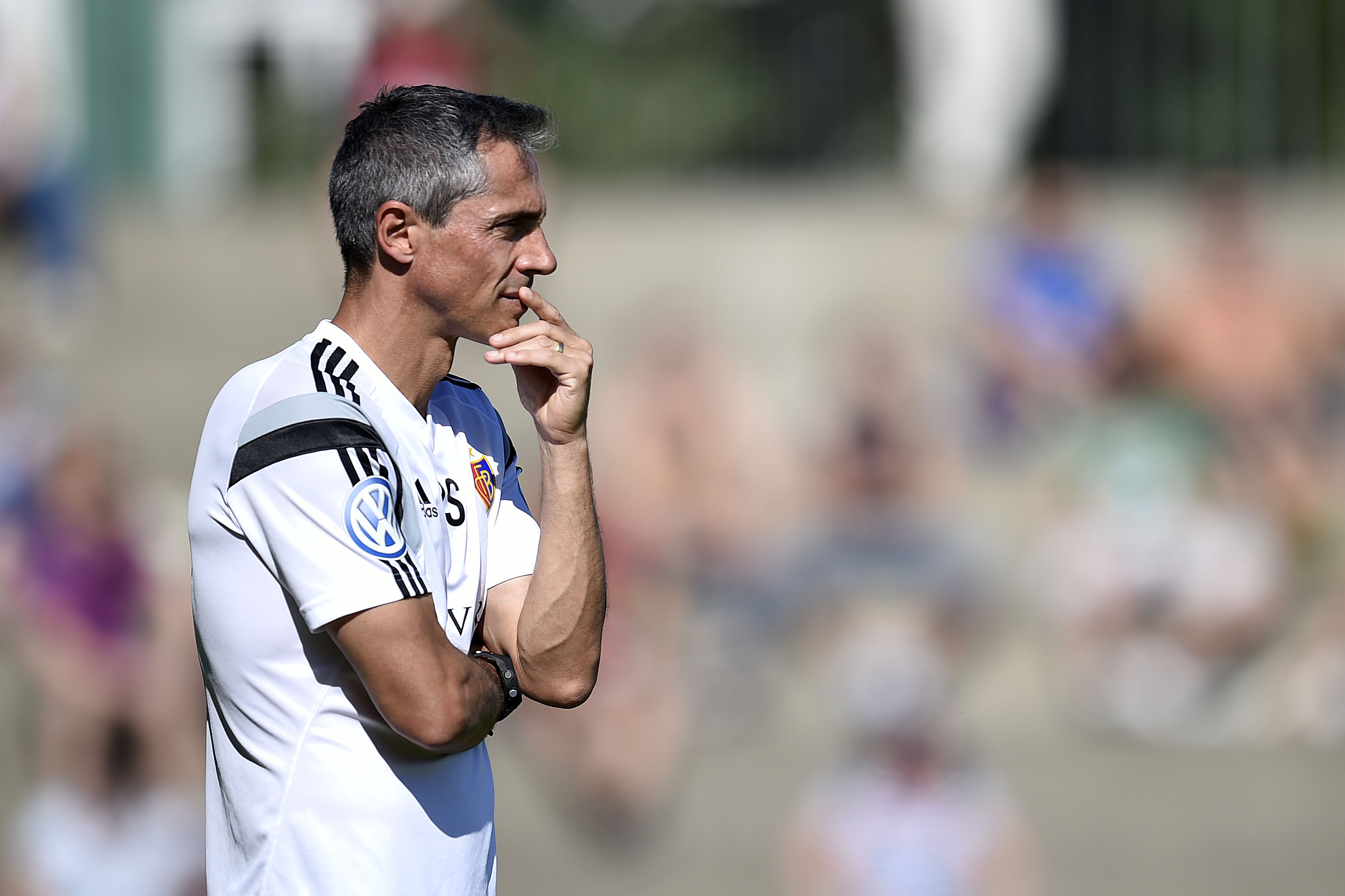«Sind noch nicht am Maximum» – Paulo Sousa während des wenig aussagekräftigen Testspiels gegen Schaffhausen.