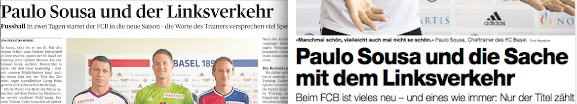 BZ links, BaZ rechts – oder vielleicht auch umgekehrt, wenn Linksverkehr herrscht.