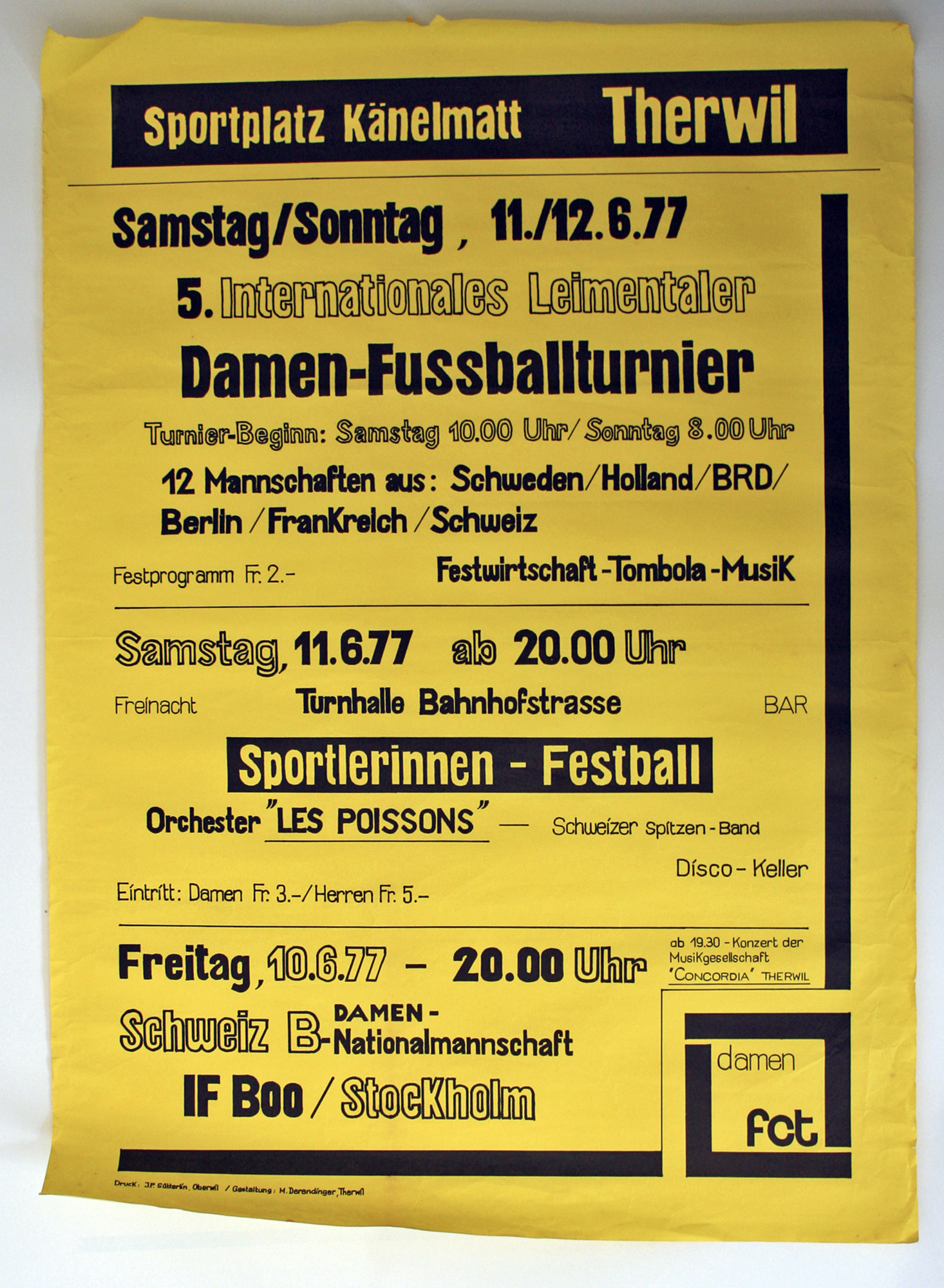 Hat seinen Stellenwert: Das Frauenfussballturnier in Therwil.