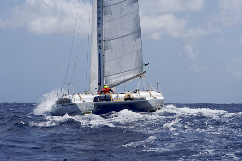 Segeln bei Windstärke 5.