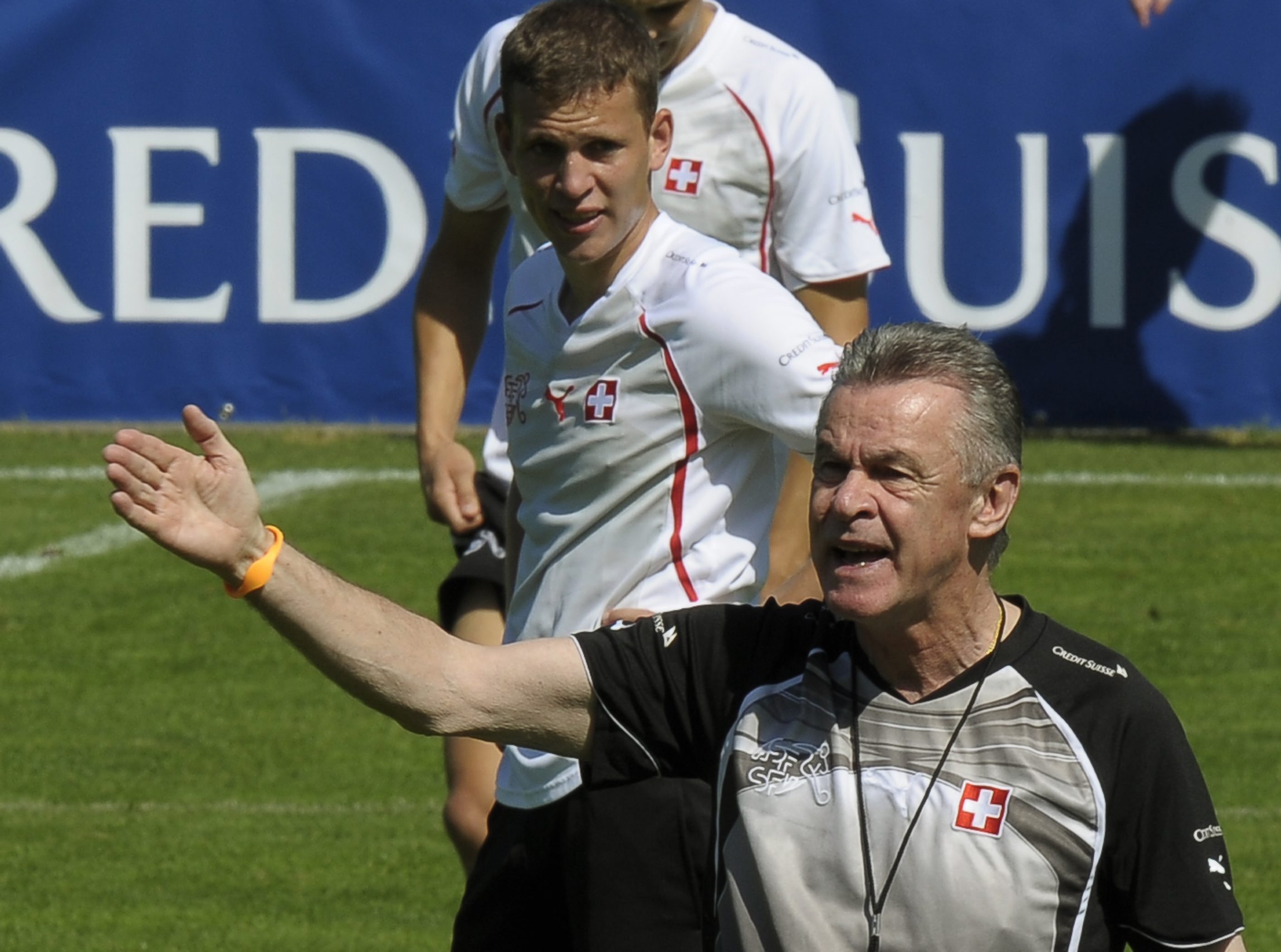 Das ist schon etwas länger her: Fabian Frei im Trainingsdress der Nationalmannschaft, damals noch unter Ottmar Hitzfeld.