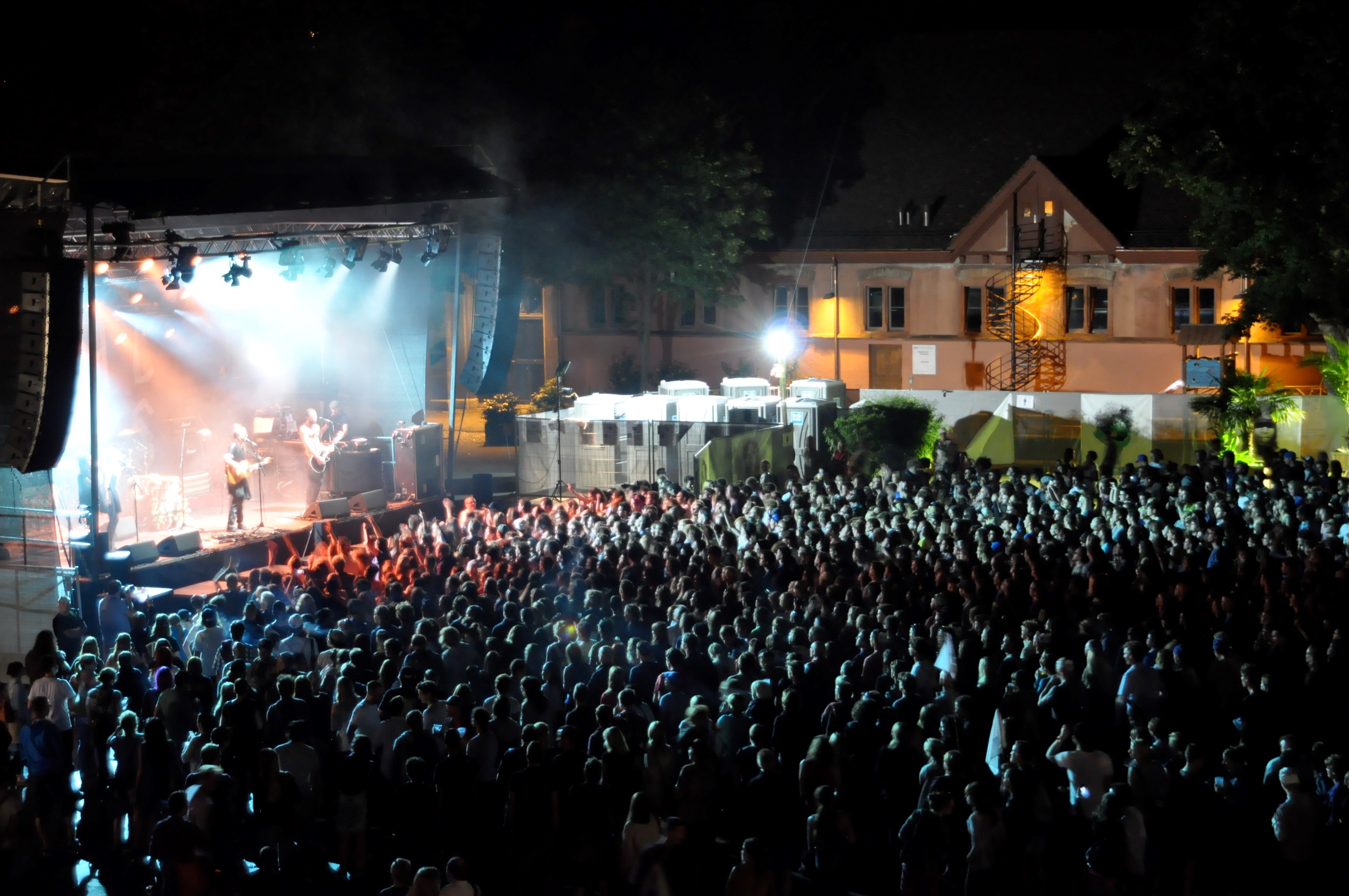 Bild von der letztjährigen Ausgabe des Open Air Basel