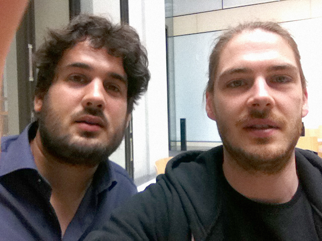 Philippe Wampfler (links) und Matthias Oppliger