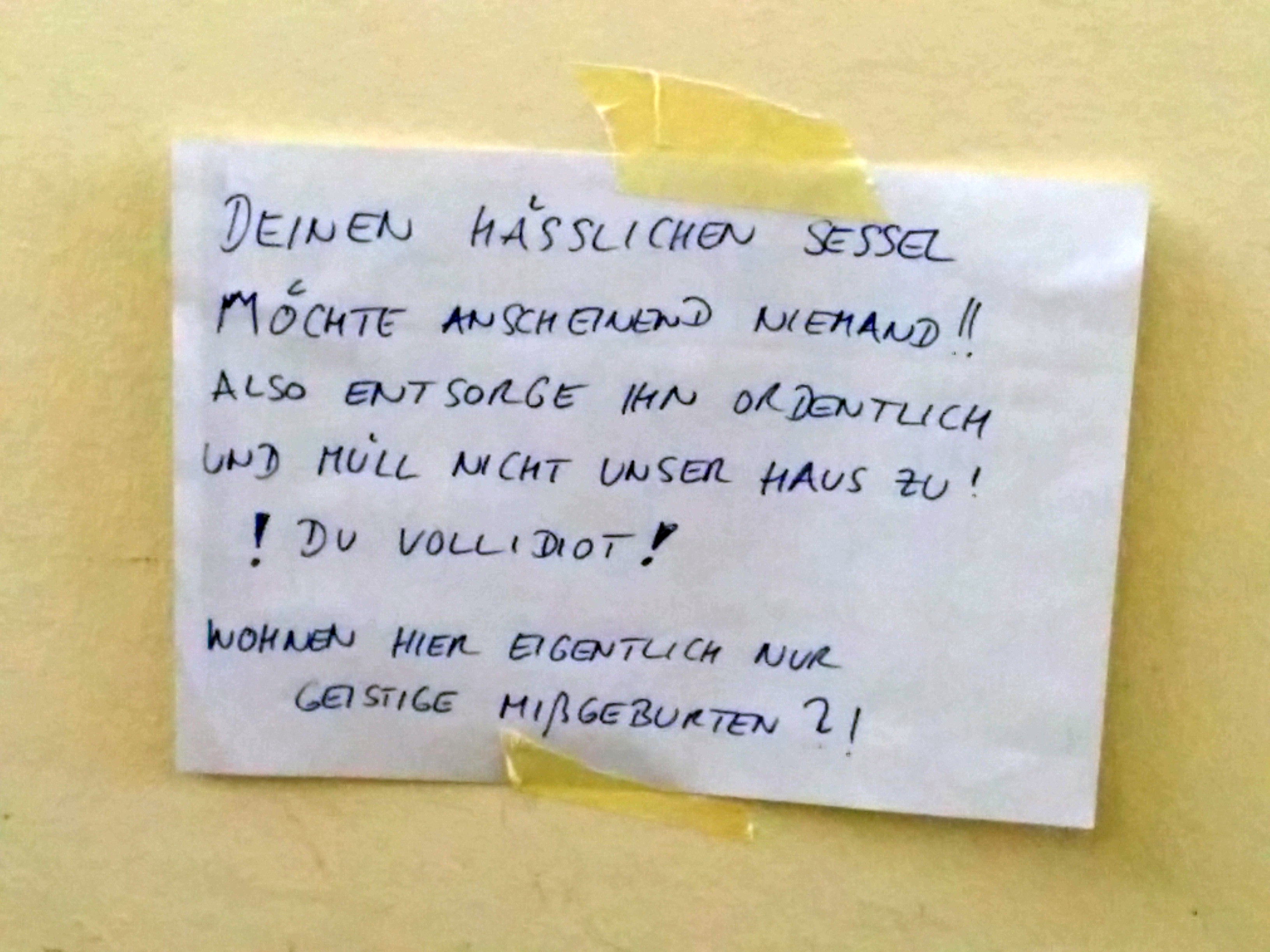 Das Klischee bestätigt: Berliner halten sich nicht lange auf mit Freundlichkeit.