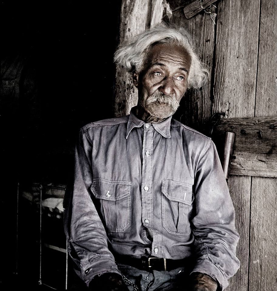 Born into Slavery, Bob Lemmons, 1936. Colourisation from black and white.