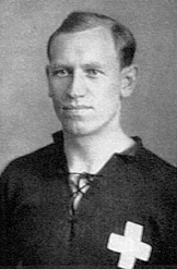 Paul Schmiedlin, Nationalspieler in Reihen des FC Bern.