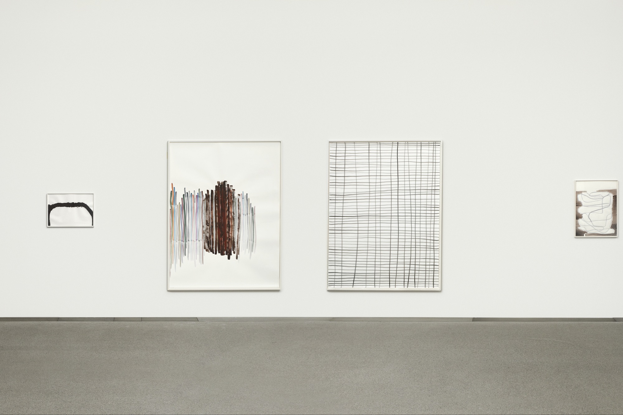 Blick in die Ausstellung in der Pinakothek der Moderne in München.
