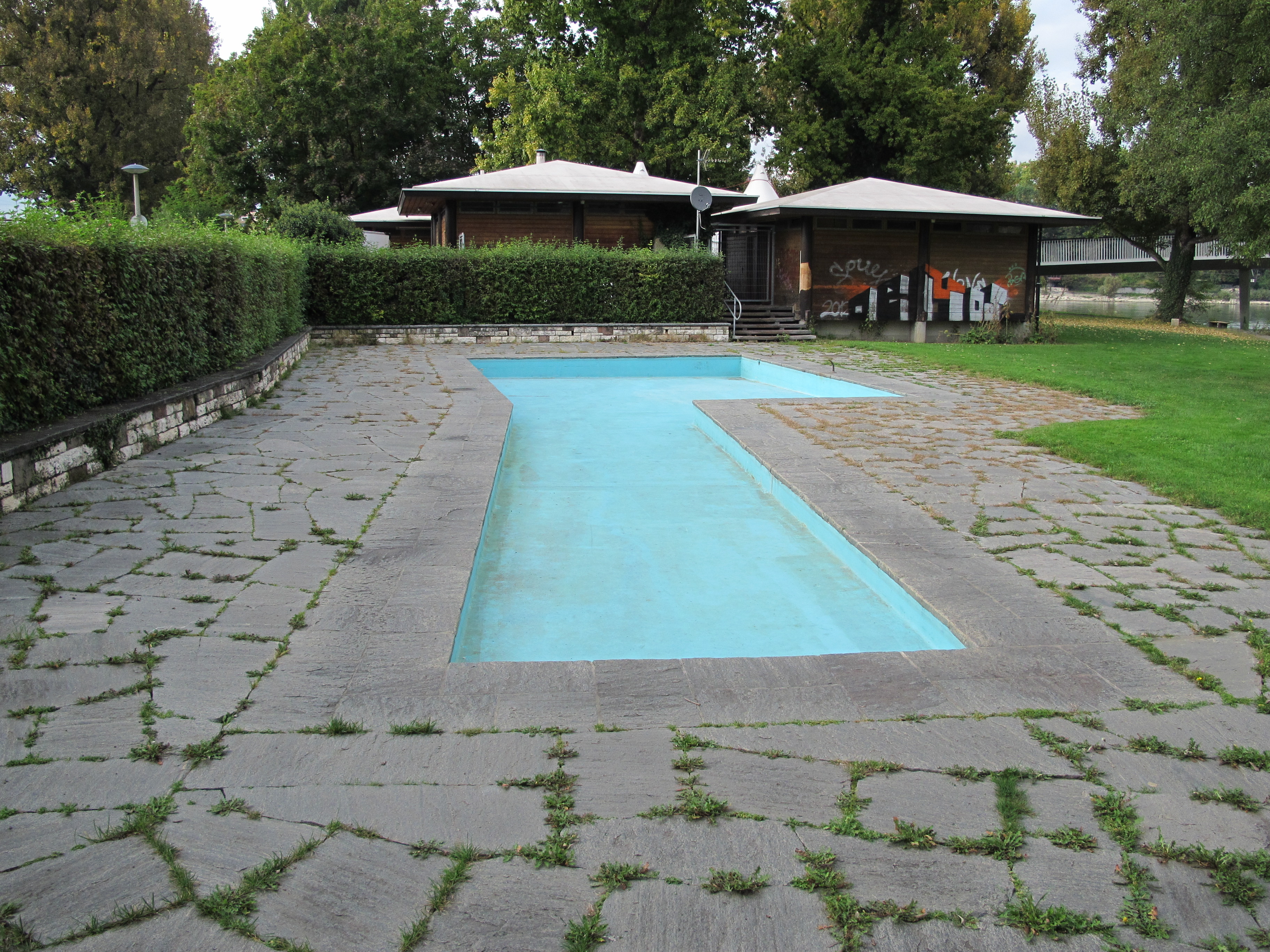 Auch das Basin wird saniert. 