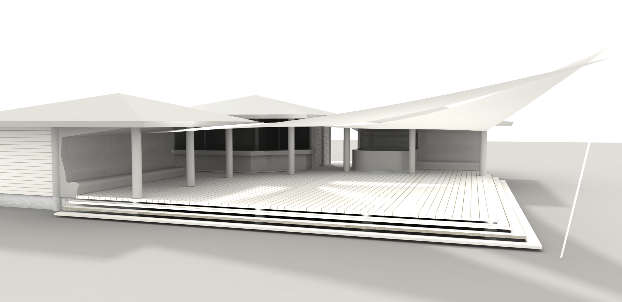 So soll der neue Pavillon aussehen. 