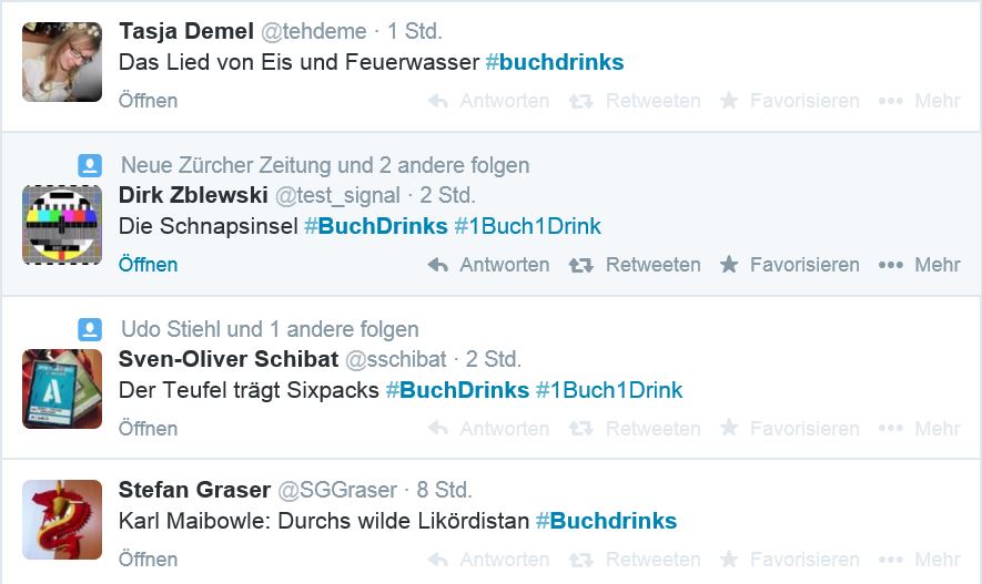 Dieser Twitterhashtag entstand wohl zu etwas späterer Stunde.