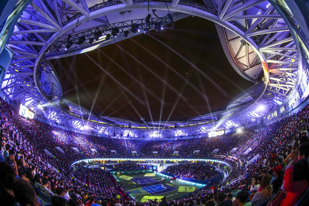 Vor zehn Jahren hat Federer das Qi Zhong Stadion eröffnet. Am Sonntag gewann er dann das Turnier.