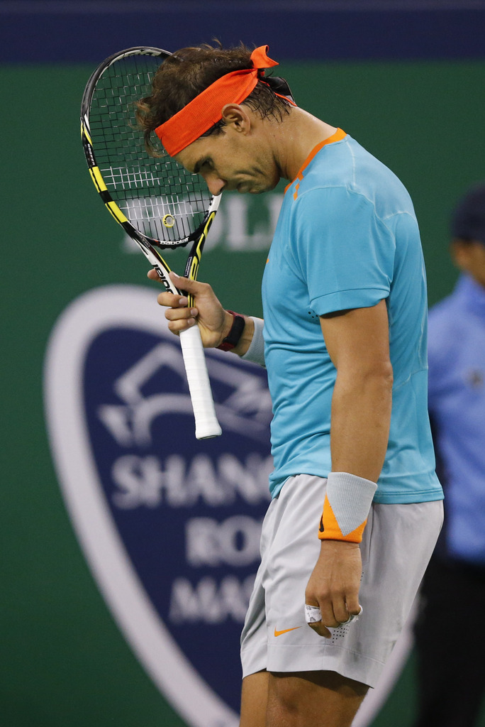 Rafael Nadal tritt trotz Blinddarmentzündung in Basel an.