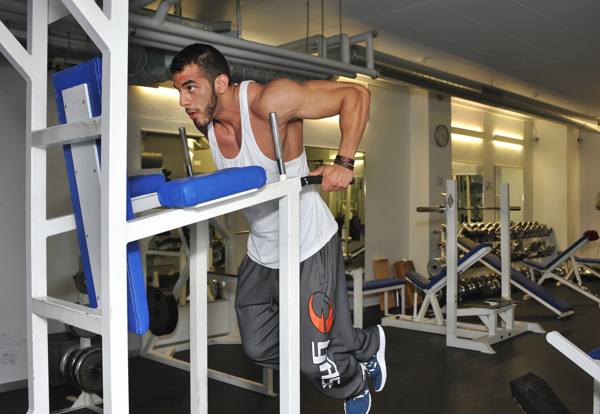 José Fabricio Pelaez beim Training.