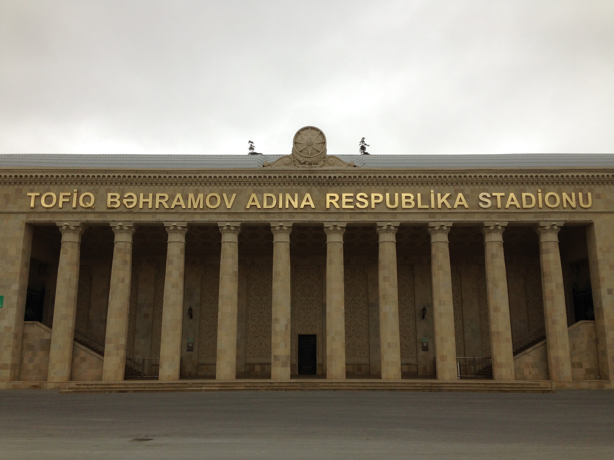 Das Nationalstadion von Aserbaidschan in Baku trägt den Namen von Tofiq Bahramov.