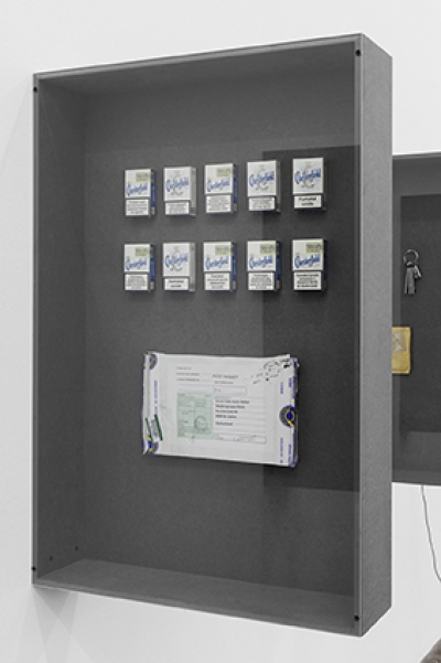 Aus dem Darknet in die Ausstellungshalle: Zehn Schachteln Chesterfield aus der Ukraine, bestellt vom «Random Darknet Shopper».