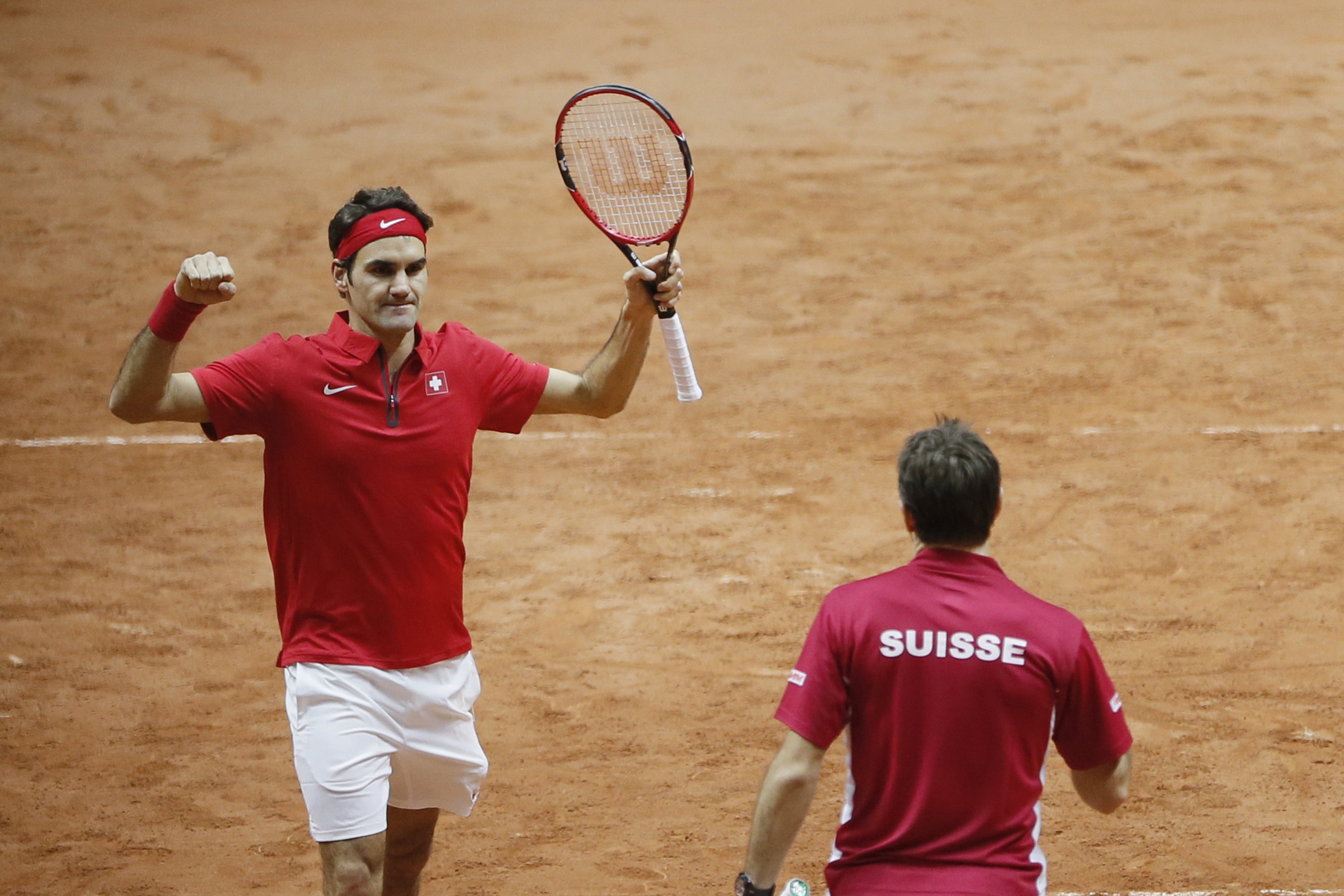 Mit jeder Minute wurden Federer und Wawrinka besser.