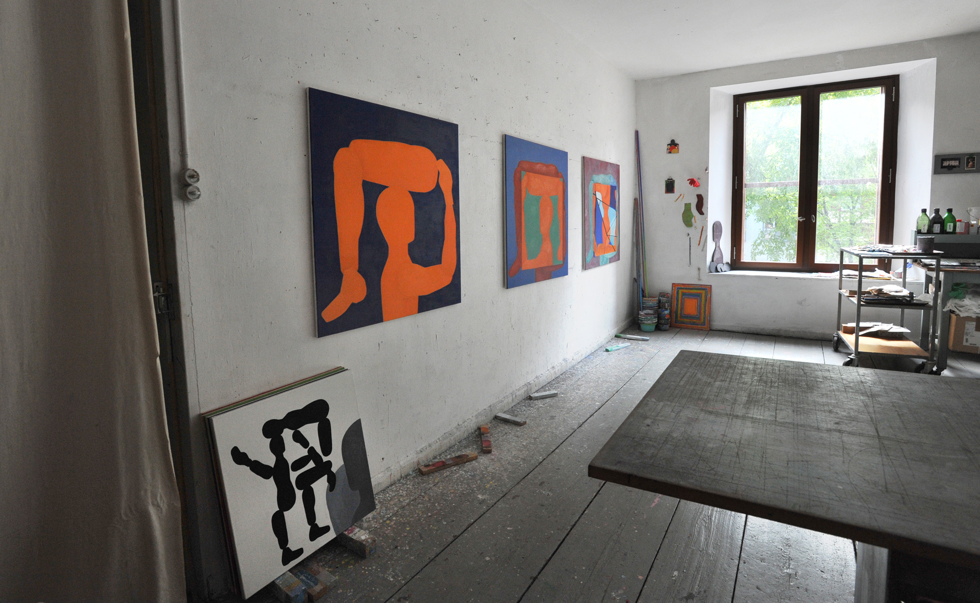 «Versuch mal, mit 70 ein Atelier zu finden!»: Aldo Solaris' Atelierraum.