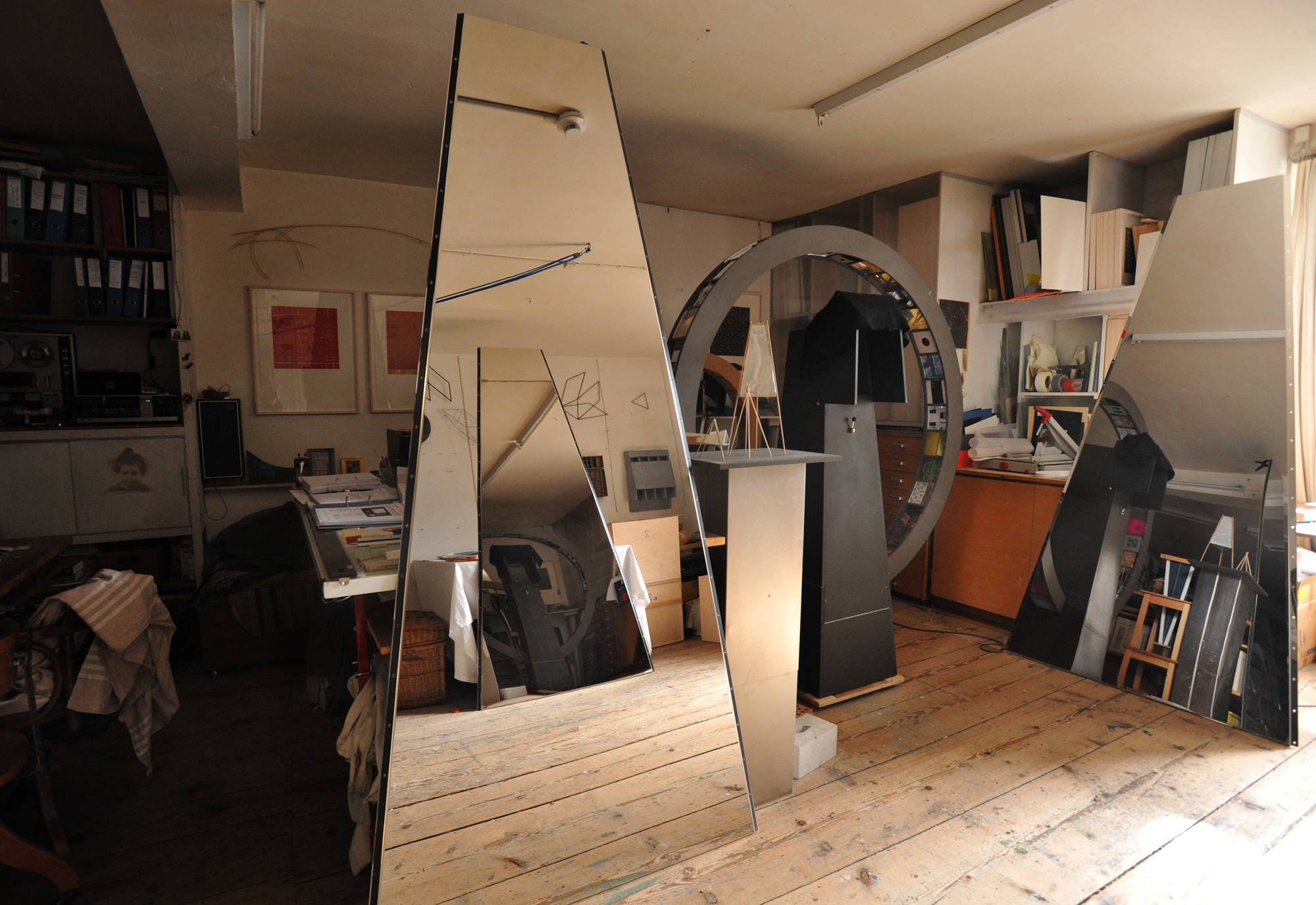 «Wieso ein seit langer Zeit gut funktionierendes Haus einfach zerstören?»: Atelier von Marius Rappo.