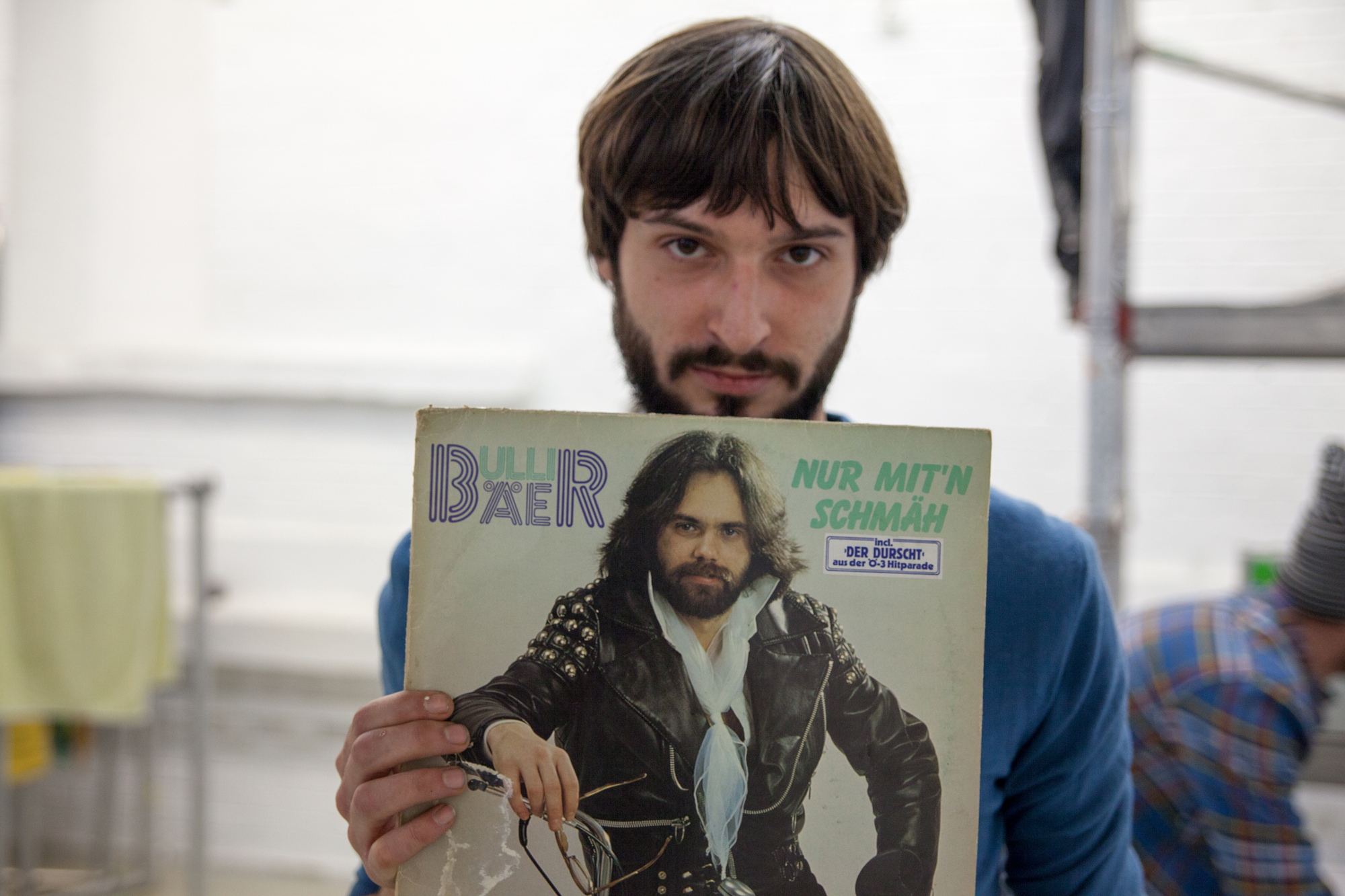 «Schmäh ist, wenn du Bier in den Gulasch kippst!» Alexander Fuchs alias DJ Ali Europa mit Lieblingsplatte.
