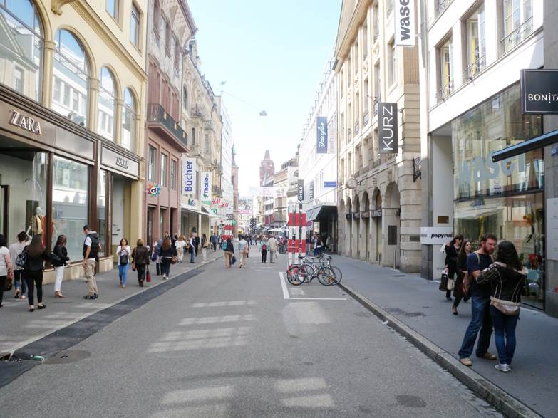 Die Freie Strasse heute.