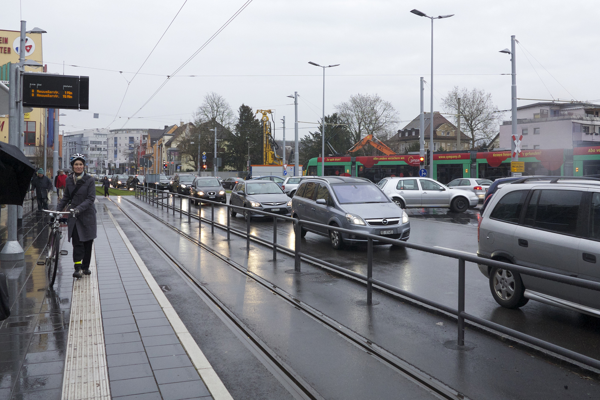 Jedes Verkehrsmittel ist recht, um über die Grenze zu fahren.