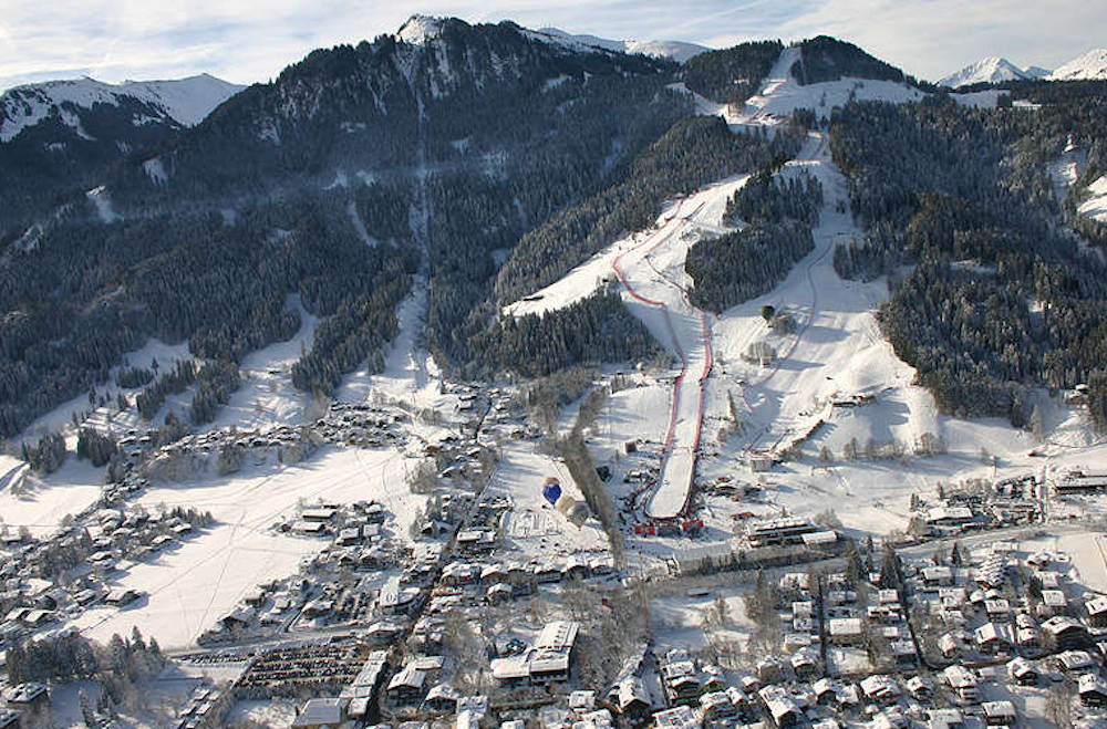 Kitzbühel und die Streif.