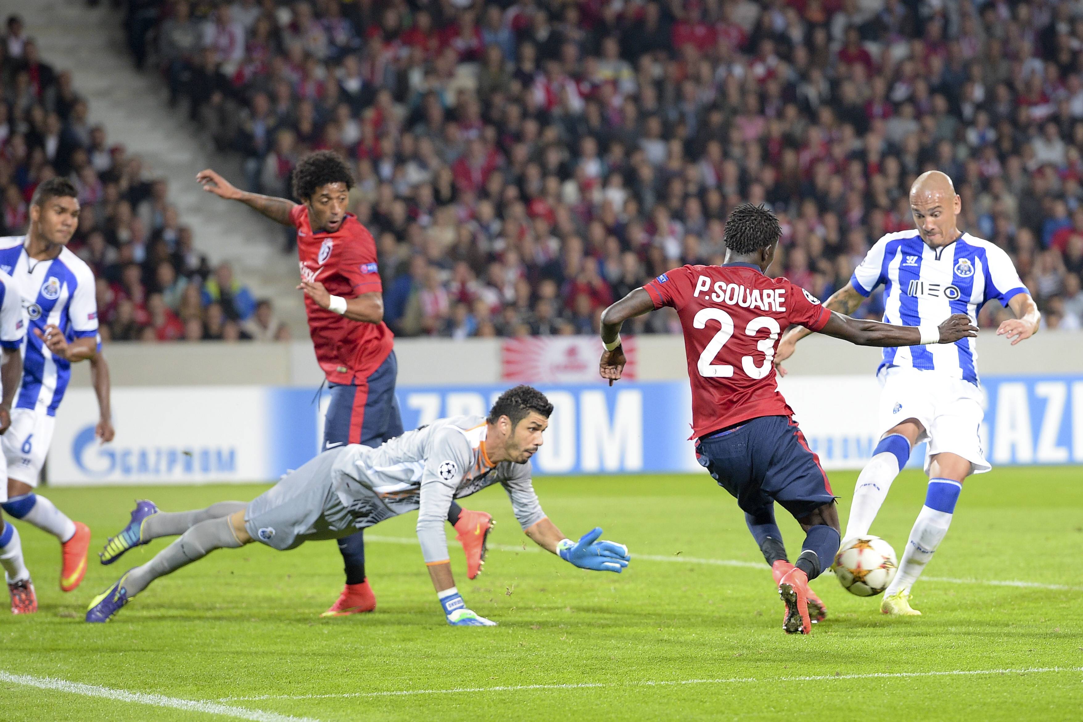 Er ist eigentlich die Nummer 1: Fabiano Freitas (hier im Einsatz gegen Lille). Bloss wird in Porto an seiner internationalen Klasse gezweifelt.