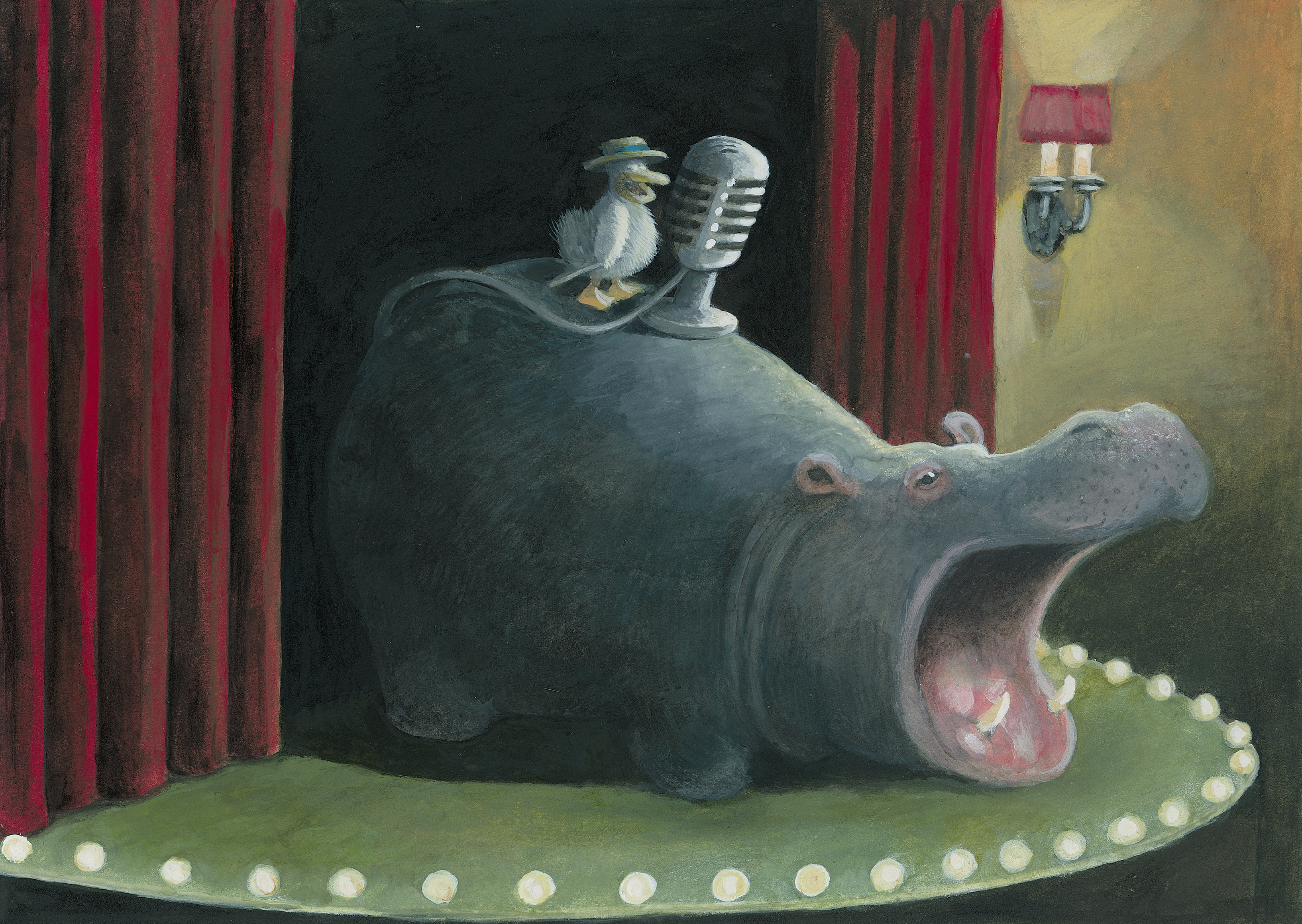 Grosse Klappe: «Lautsprecher», aus «Tierisch unter Strom», 2002.