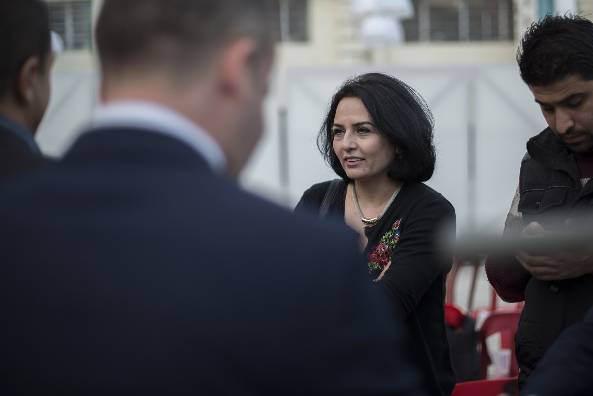 Nafal Barwary stellt sich mit ihrer Kulturarbeit gegen den IS.